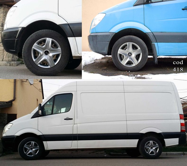 Capace roti 16 Mercedes – Imitatie jante aliaj