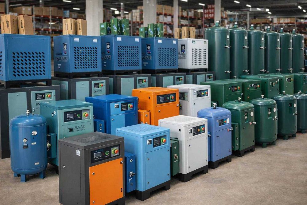 винтовой компрессор 15kw  16 бар для лазерный аппарата