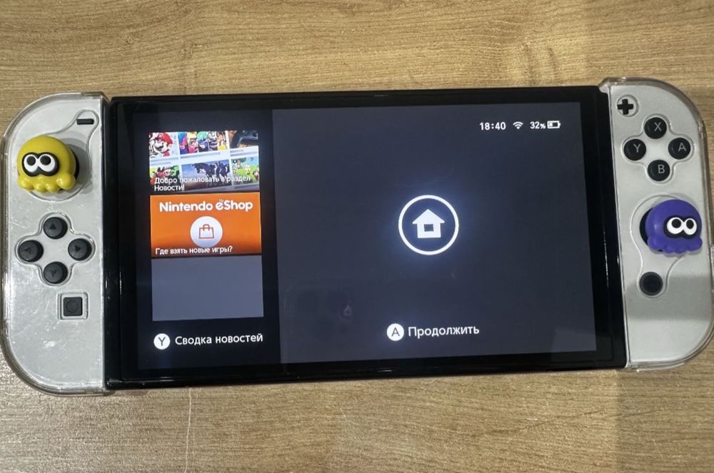 nintendo switch oled прошитая