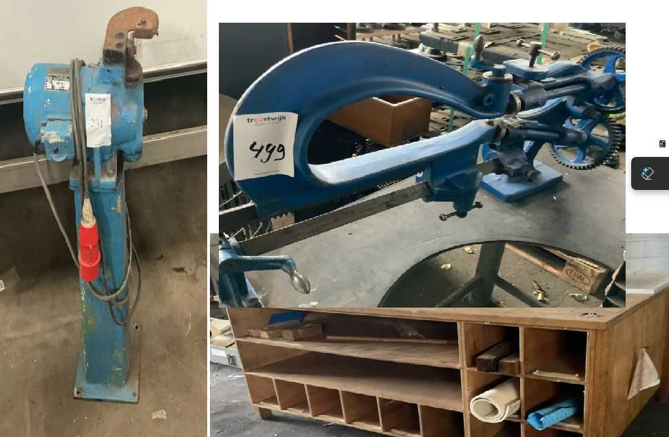 Foarfec Nibling Trumf si foarfec debitat rotund