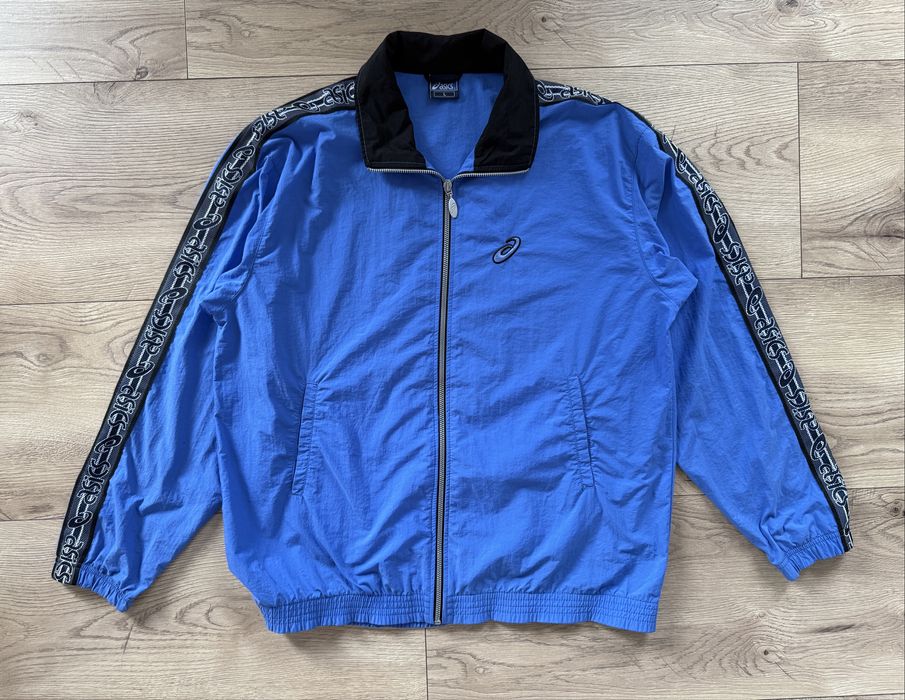 Geaca ASICS Retro Windbreaker Albastru Barbati | Marime L