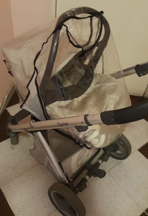 3в1 Бебешка количка Oyster + аксесоари, пълен комплект