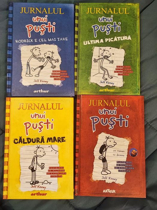 4 volume Jurnalul unui pusti