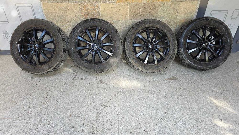 4 бр. Алуминиеви Джанти RIAL 16" Nissan Juke 5x114.3 ET18 + TPMS | зимни гуми подарък