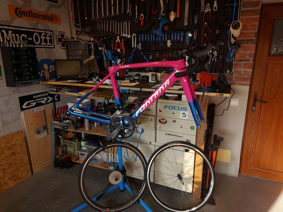 Cursiera/bicicleta italiana carbon fete/copii FONTANA Ultegra R8000