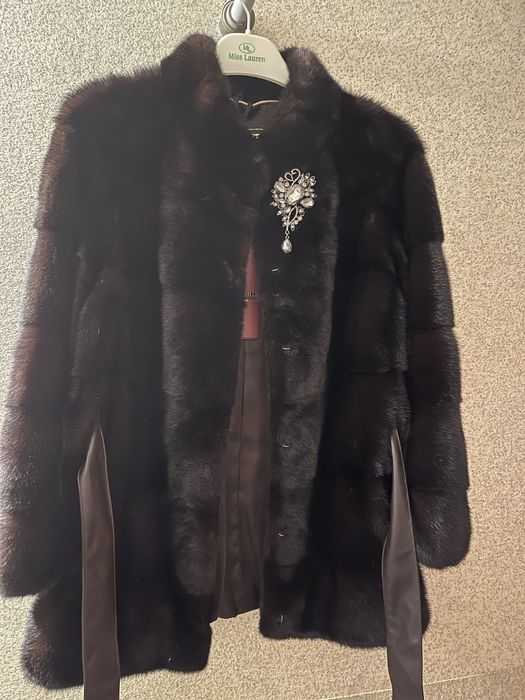 Шуба норка 70см, новая, модная