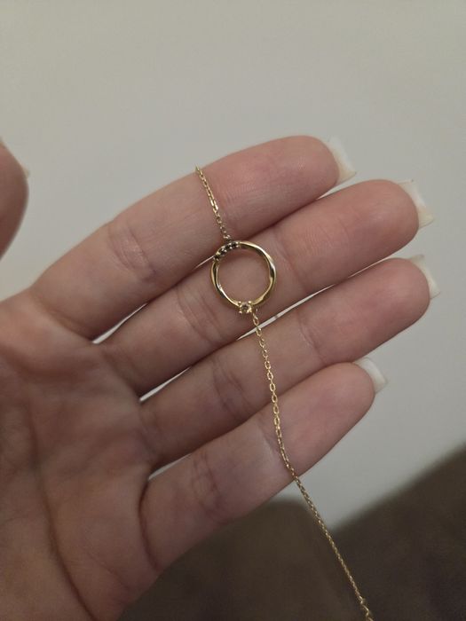 Дамска златна гривна Yamachi