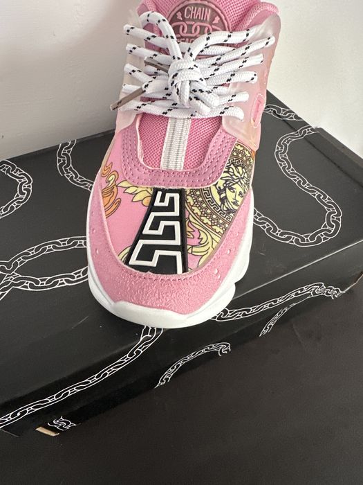 Adidasi roz versace
