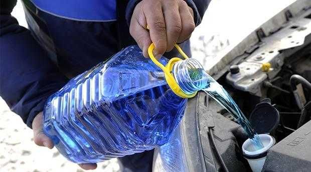 Жидкость стекломывающая, незамерзайка