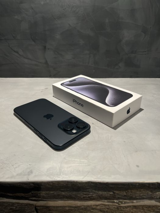 КАТО НОВ Iphone 15 Pro 256 GB Blue Titanium