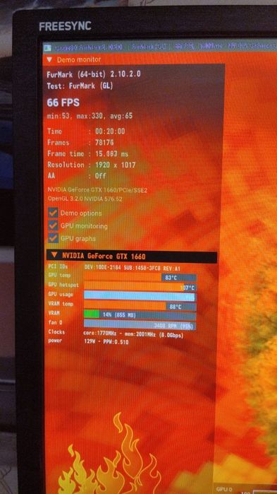 Видеокарта Gtx 1660