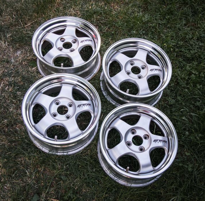 Jante JDM Work Meister S1 2p 15 4x100 (Work Advan SSR Enkei BBS)