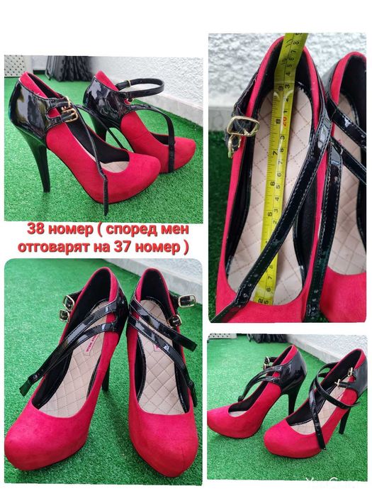 Дамски обувки с висок ток