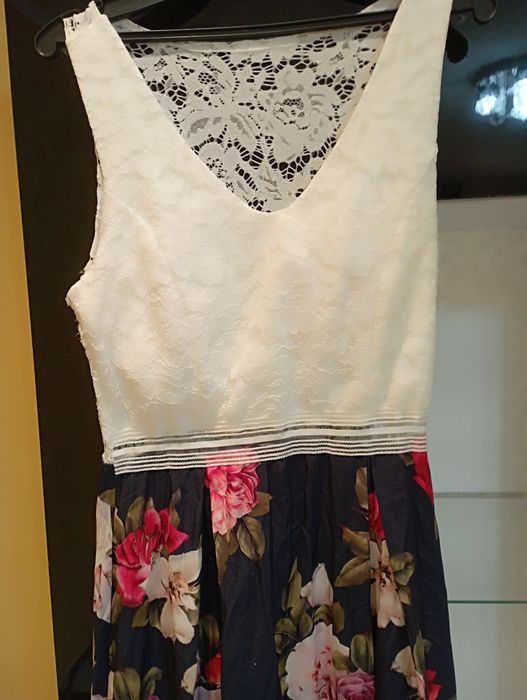Rochie seara cu flori