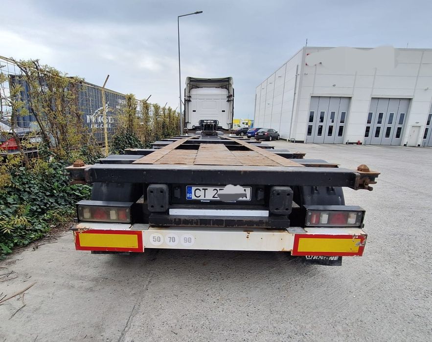 Scania 420 euro 3 si semiremorca containere krone sdc27/2014
