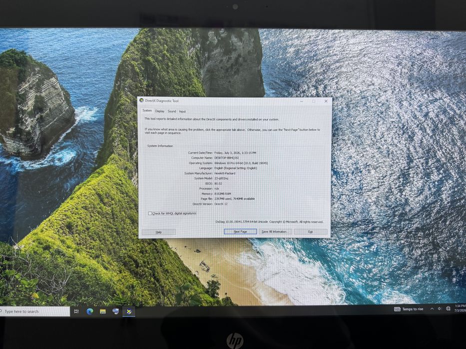 HP All in One - Perfect pt Office!