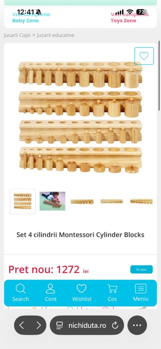 Cilindrii Montessori