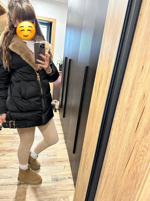 Пуховик женский норка