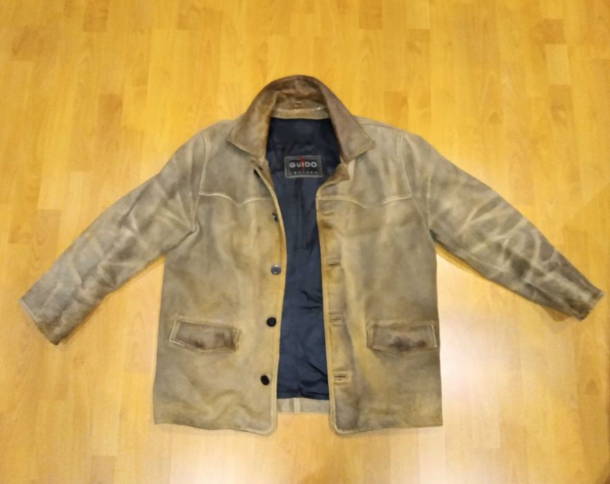 Яке от естествена кожа