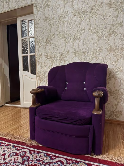 Угловой диван с креслом