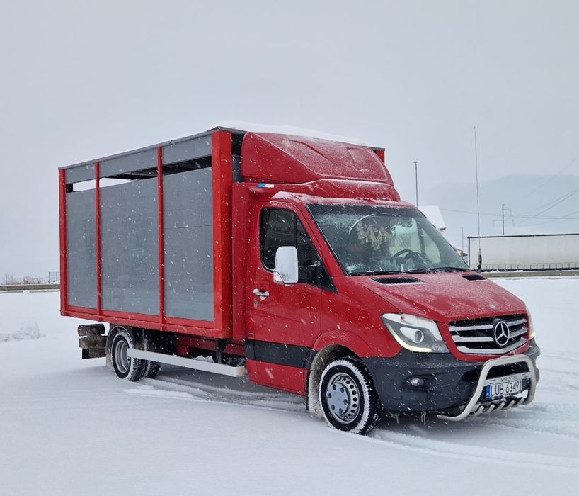 Mercedes sprinter 519 transport animale 518 516 iveco daily 35c17 35c1