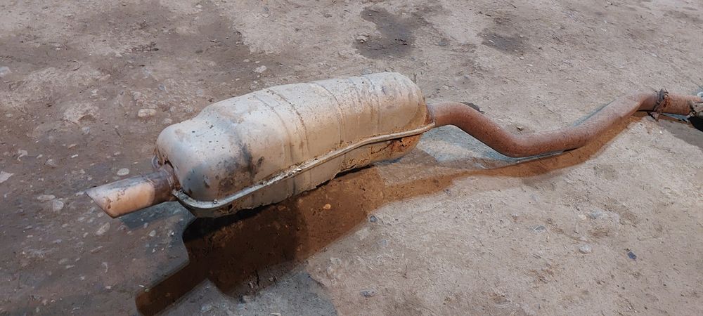 Глушитель в сборе 2.0 на BMW e34