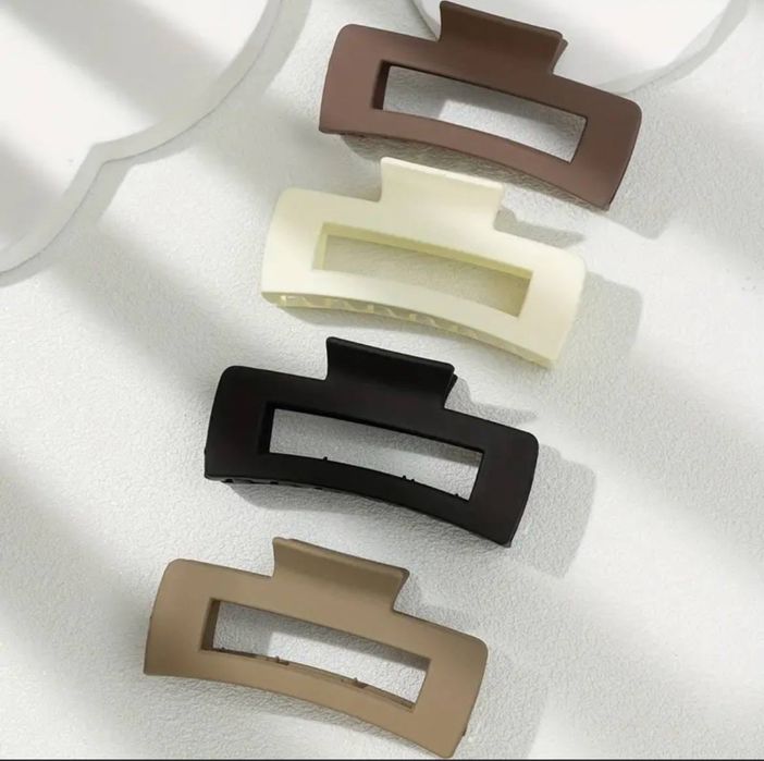 Крабики для волос, 4 штуки