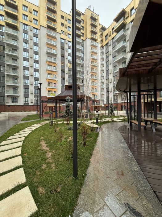 Новостройка Дархан 2х ком Oz Mahal 45 кв + терасса Ремонт Новый