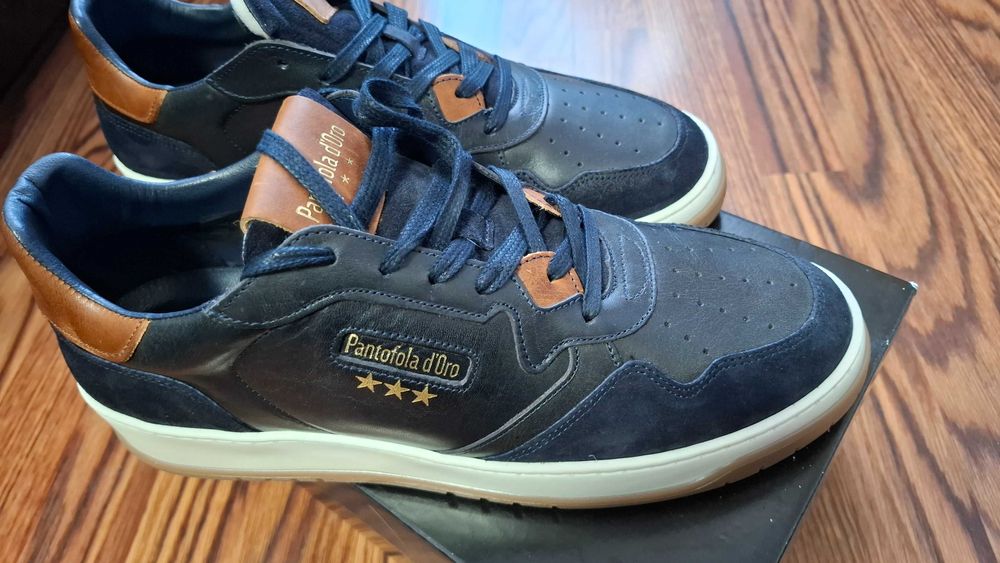 Мъжки кожени кецове Pantofola d'oro