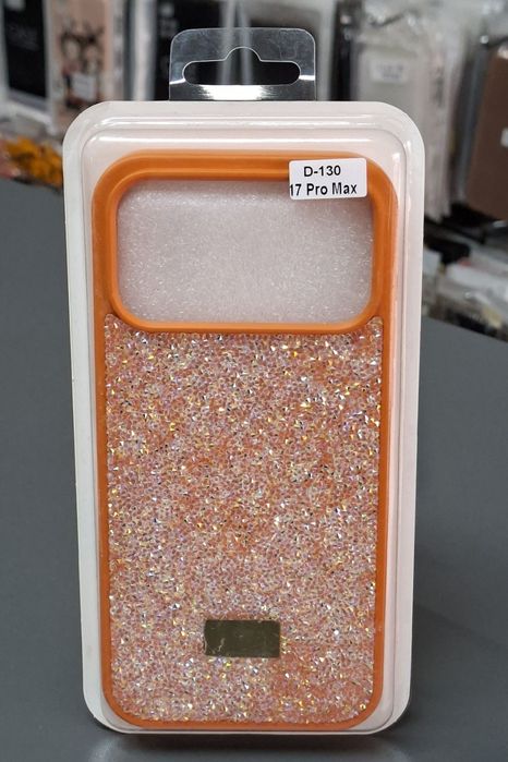 Кейс Swarovski за IPhone 17 Pro Max блестящ гръб за страхотна защита
