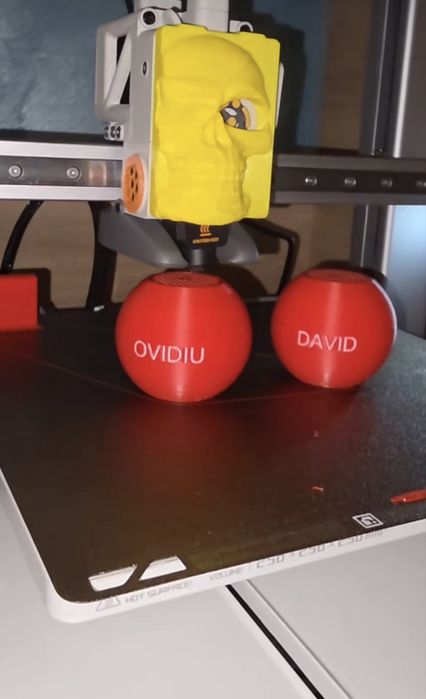 Printez 3d kendama, customizabila dupa plac