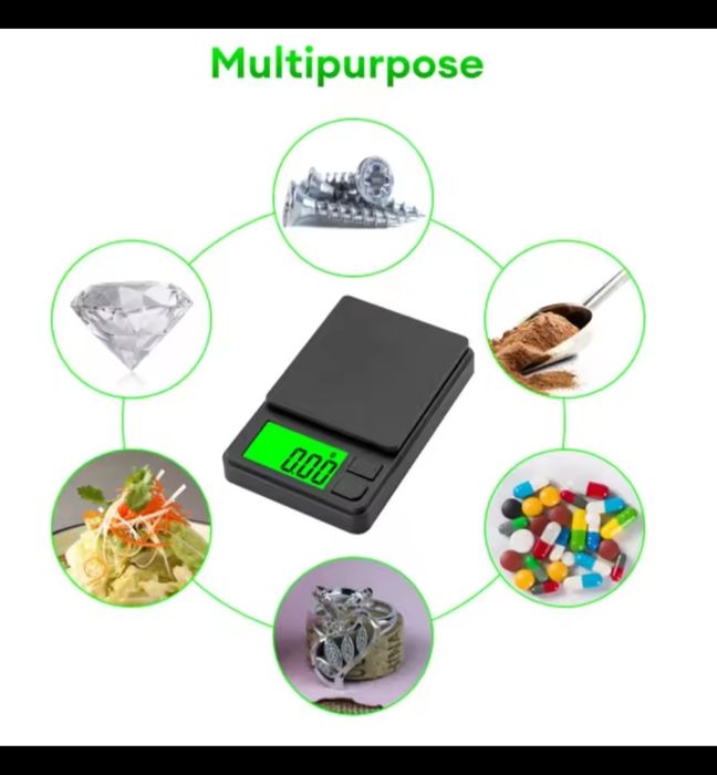 Прецизна Джобна мини Везна от 0,01гр до 1 кг /за грамове , унции, бижу