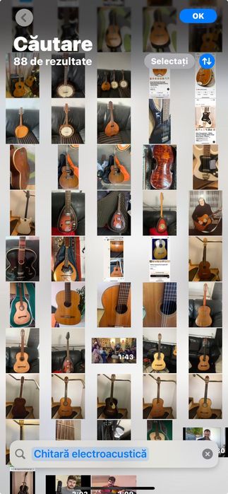 Diferite chitari mici si mari de la 80 ron