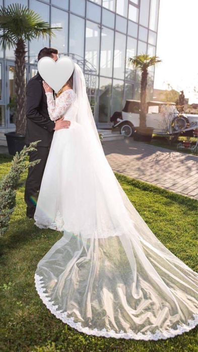 Rochie de mireasa 2 în 1 (printesa-sirena)