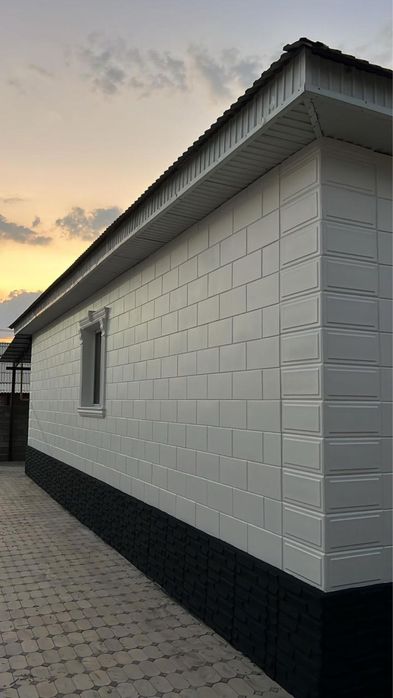 Травертин. Термопанель. Фасад. Фибробетон.