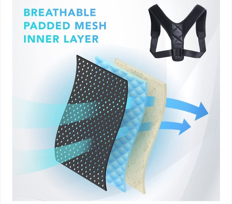 Коригиращ колан за гръб и рамене