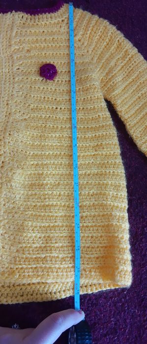 Bluza fetițe 2 -4 ani împletită manual