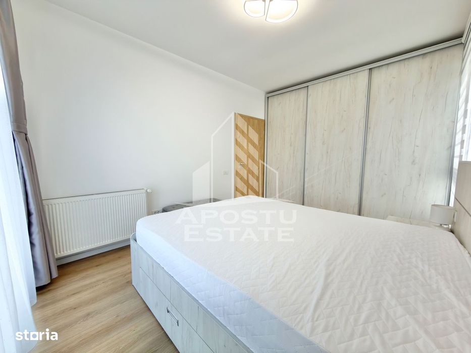 Apartament cu 3 camere mobilat la etajul 2 cu lift in Giroc la asfalt.
