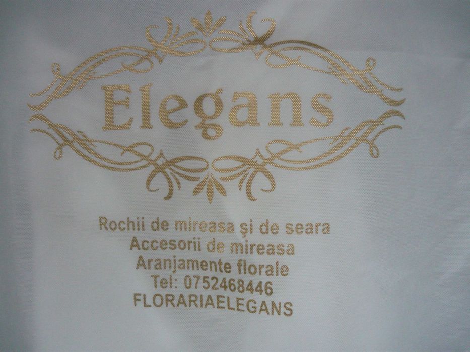 Rochie mireasă Elegans mărimea 42
