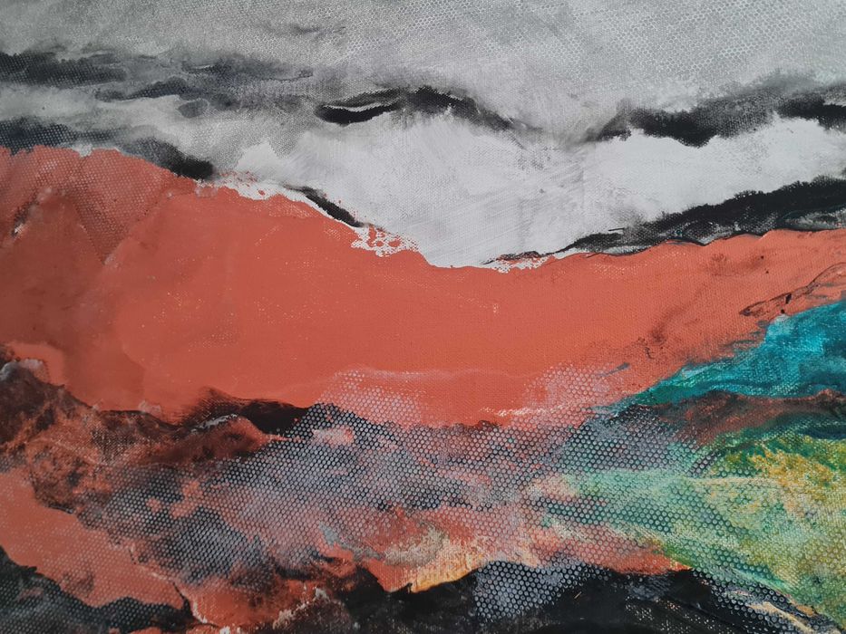 Серия големи абсрактни авторски картини  за дома и офиса