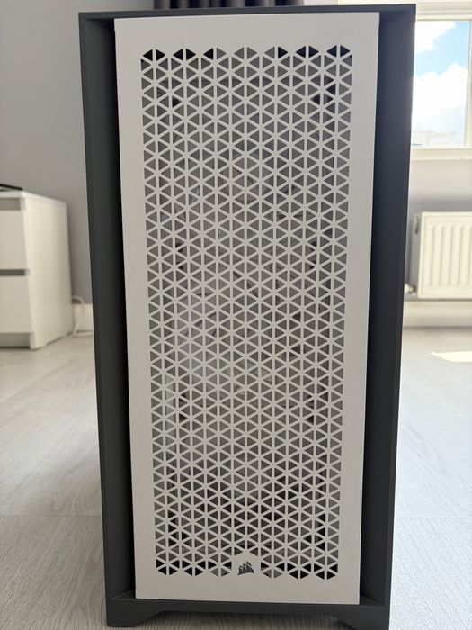 Корпус Corsair 4000D Airflow White + 3x DeepCool ARGB