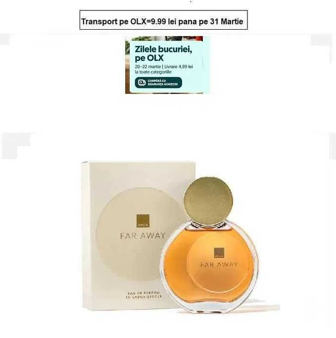 Apa de parfum Far Away pentru Ea 50 ml - Avon