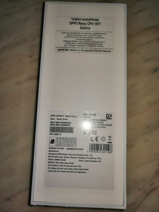 Oppo Reno 6GB /256GB