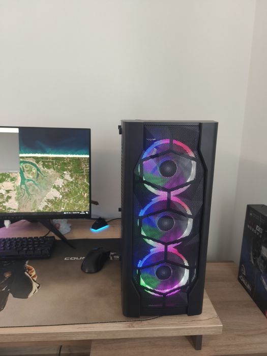 Vând PC i5 9500 + GTX 1660 Super