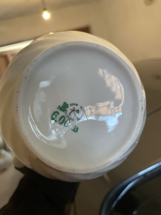 Порцеланов сервиз за кафе, чай “Китка” гр. Нови Пазар