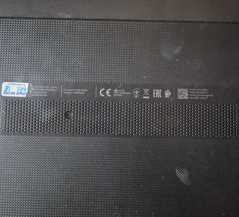 Продам Ноутбук HP 15-bs528ur
