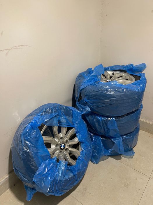 Литые диски с резиной на BMW