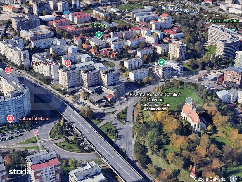 Spatiu comercial de inchiriat, 285 mp, zona Calvaria