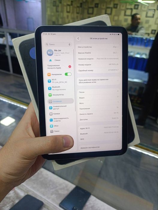 Ipad mini 6 LL/A Wifi 64 gb