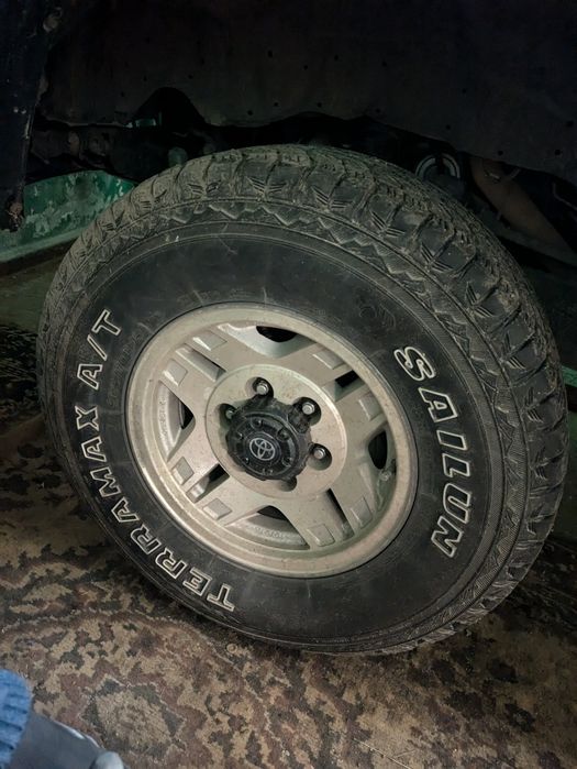 Резина  АТ р15, 265-70